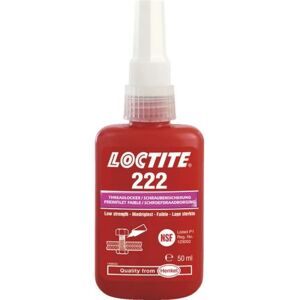 Loctite 222 - Fissatore bassa resistenza - 50ml Loctite 222 - Fissatore bassa resistenza - 50ml