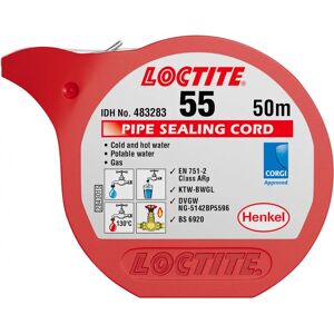 Loctite 55 Pipe Sealing Cord - Metal & Plastic - 50/150m Loctite 55 Pipe Sealing Cord - Metal & Plastic - 50/150m