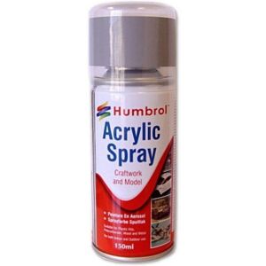 Humbrol Humbrol No 33 Matte Black Acrylic Spray Paint - Spray Paint - 150ml Humbrol Humbrol No 33 Matte Black Acrylic Spray Paint - Spray Paint - 150ml