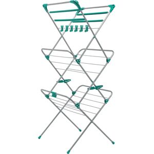 Addis Deluxe Clothes Airer - 3-Tier, Metal, 10m Addis Deluxe Clothes Airer - 3-Tier, Metal, 10m