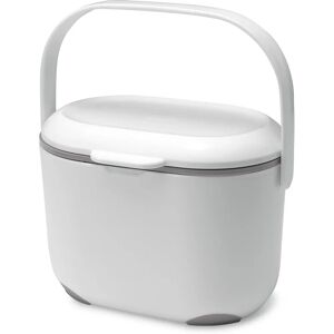 Addis 2.5L Kitchen Compost Caddy - White/Grey Addis 2.5L Kitchen Compost Caddy - White/Grey