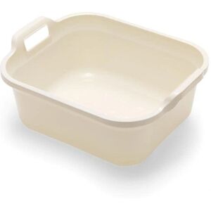 Addis Model 517937 Linen Cream Large Rectangular Bowl with Handles - Bowl Addis Model 517937 Linen Cream Large Rectangular Bowl with Handles - Bowl