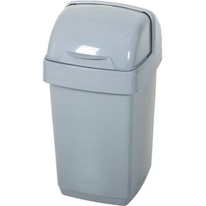 Addis Eco Range 10L Recycled Waste Bin - Grey Addis Eco Range 10L Recycled Waste Bin - Grey