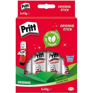 Pritt Stick 43g - Washable, Non-toxic Glue Stick - 1456072 Pritt Stick 43g - Washable, Non-toxic Glue Stick - 1456072