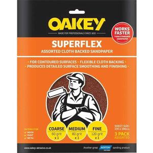 Oakey Model: OAK26734 Assorted Aluminium Oxide Sheets Oakey Model: OAK26734 Assorted Aluminium Oxide Sheets