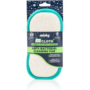Minky Cleaning Pad Triple Action Anti-Bacterial Turquoise - Cleaning Pad Minky Cleaning Pad Triple Action Anti-Bacterial Turquoise - Cleaning Pad