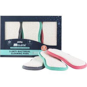 Minky M-Cloth Anti-Bacterial Cleaning Pad Set - 3 Colors Minky M-Cloth Anti-Bacterial Cleaning Pad Set - 3 Colors