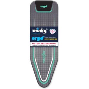 Minky Ironing Board Cover - Cotton - Mint - 122 x 38 cm Minky Ironing Board Cover - Cotton - Mint - 122 x 38 cm