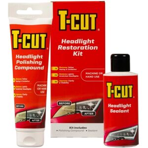 Carmotion T-Cut Kit de Renovação de Faróis - Conjunto de Reparação de Faróis Carmotion T-Cut Kit de Renovação de Faróis - Conjunto de Reparação de Faróis