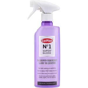Carplan No1 Super Gloss - 600ml - Produit d'entretien auto - Publicité Carplan No1 Super Gloss - 600ml - Produit d'entretien auto - Publicité
