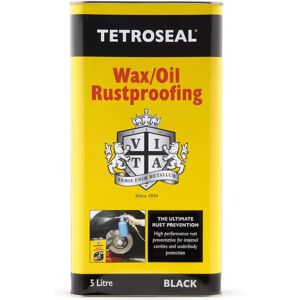 Tetroseal Wax Oil - Black - 5 Litre - Rust inhibitor Tetroseal Wax Oil - Black - 5 Litre - Rust inhibitor