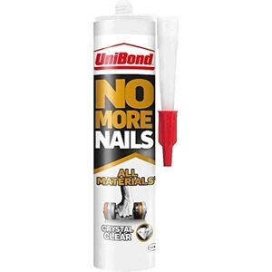 Colle transparente UniBond No More Nails - 2492492 - Publicité Colle transparente UniBond No More Nails - 2492492 - Publicité
