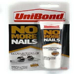 Unibond No More Nails Invisible Adhesive - Indoor Use - 40ml Unibond No More Nails Invisible Adhesive - Indoor Use - 40ml