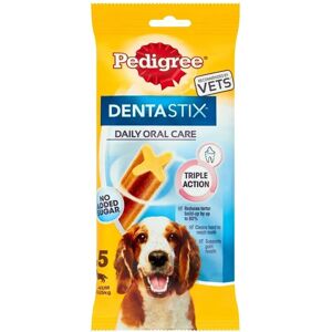 Pedigree DentaStix Medium Breed Dog Dental Sticks - 5 Sticks Pedigree DentaStix Medium Breed Dog Dental Sticks - 5 Sticks