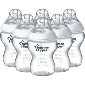 Tommee Tippee Closer to Nature Baby Bottles - Anti-Colic Valve - 6 x 260ml Tommee Tippee Closer to Nature Baby Bottles - Anti-Colic Valve - 6 x 260ml