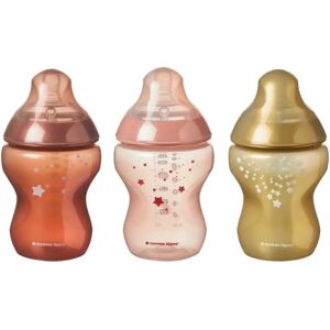 Tommee Tippee Closer to Nature Metallic Skies Baby Bottles 260 ml - Morning Skies Tommee Tippee Closer to Nature Metallic Skies Baby Bottles 260 ml - Morning Skies