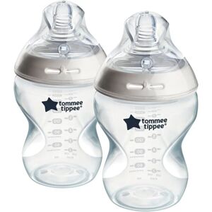 Biberon bébé Tommee Tippee 260ml - Natural Start - Transparent Biberon bébé Tommee Tippee 260ml - Natural Start - Transparent
