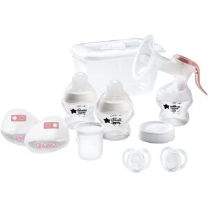 Tommee Tippee Breastfeeding Starter Kit - Manual Pump, Bottles, Sterilizer Tommee Tippee Breastfeeding Starter Kit - Manual Pump, Bottles, Sterilizer