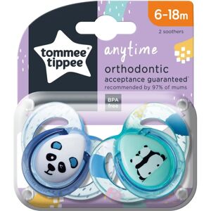 Tommee Tippee - Anytime Orthodontic Soothers - 6-18m - Baby Pacifier Tommee Tippee - Anytime Orthodontic Soothers - 6-18m - Baby Pacifier