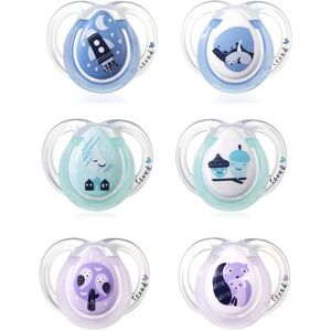 Tommee Tippee Night Time Night Baby Pacifier - Orthodontic Silicone Multicolour - Baby Pacifier Tommee Tippee Night Time Night Baby Pacifier - Orthodontic Silicone Multicolour - Baby Pacifier