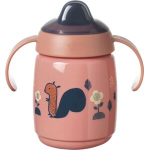 Růžový dětský hrnek Tommee Tippee - 300 ml - Ideální na cesty a přechod Růžový dětský hrnek Tommee Tippee - 300 ml - Ideální na cesty a přechod