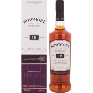 Bowmore 18 Ans Deep & Complex - Whisky - Publicité Bowmore 18 Ans Deep & Complex - Whisky - Publicité