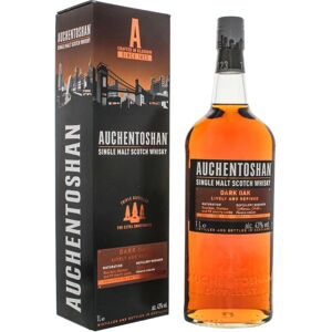 Auchentoshan Dark Oak - Whisky écossais single malt triple distillé en boîte cadeau - Publicité Auchentoshan Dark Oak - Whisky écossais single malt triple distillé en boîte cadeau - Publicité