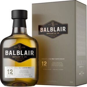 Balblair 12 Ans Single Malt 46% 0,7l - Publicité Balblair 12 Ans Single Malt 46% 0,7l - Publicité