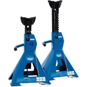 Soportes de eje neumáticos con elevación y trinquete de Draper - 3 toneladas Soportes de eje neumáticos con elevación y trinquete de Draper - 3 toneladas