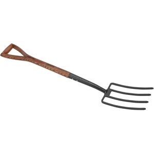 Draper 14301 Carbon Steel Garden Fork with Ash Handle - Garden Fork Draper 14301 Carbon Steel Garden Fork with Ash Handle - Garden Fork