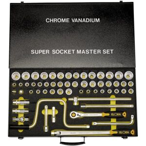Juego de llaves Draper Tools 15372 - 58 piezas, Acero cromo vanadio Juego de llaves Draper Tools 15372 - 58 piezas, Acero cromo vanadio