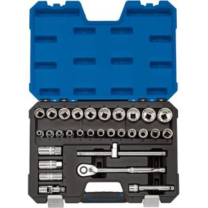 Ensemble de 30 douilles Draper 16466 - 1/2 pouce, Chrome Vanadium Ensemble de 30 douilles Draper 16466 - 1/2 pouce, Chrome Vanadium