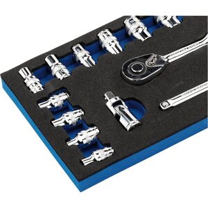 Juego de 26 piezas Draper Tools 16476 - Acero cromo-vanadio Juego de 26 piezas Draper Tools 16476 - Acero cromo-vanadio