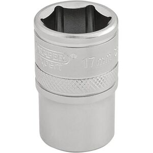Draper Tools 16607 Socket Set - 6 Point, 17mm, Chrome Vanadium Steel - Socket Set Draper Tools 16607 Socket Set - 6 Point, 17mm, Chrome Vanadium Steel - Socket Set