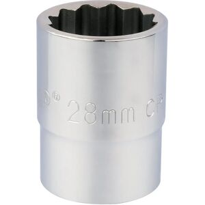 Draper Tools 16697 Juego de enchufes - 12 puntos 28mm Draper Tools 16697 Juego de enchufes - 12 puntos 28mm