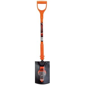Draper Expert Fully Insulated Contractors Digging Spade - Expert Quality, designed for safe work near live cables - 17694 Draper Expert Fully Insulated Contractors Digging Spade - Expert Quality, designed for safe work near live cables - 17694