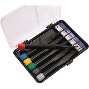 Draper 20644 Precision Screwdriver Set - Black Draper 20644 Precision Screwdriver Set - Black