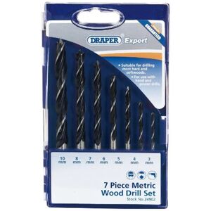 Draper 24902 Expert 7 Piece Metric Wood Drill Set Draper 24902 Expert 7 Piece Metric Wood Drill Set