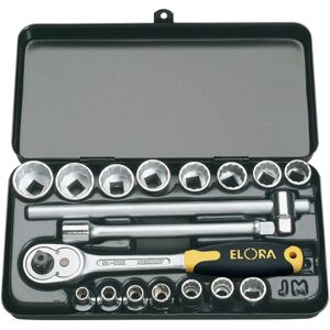 Juego de llaves Draper Tools 25932 - 18 piezas Elora Métrico Juego de llaves Draper Tools 25932 - 18 piezas Elora Métrico
