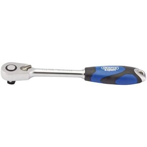 Draper 26516 1/2" Sq. Dr. 60 Tooth Micro Head Reversible Ratchet - Ratchet Draper 26516 1/2" Sq. Dr. 60 Tooth Micro Head Reversible Ratchet - Ratchet