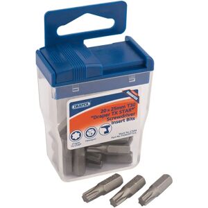 Draper Tools 27694 Screwdriver Bits Set - 20 pcs, S2 Steel, 25mm Draper Tools 27694 Screwdriver Bits Set - 20 pcs, S2 Steel, 25mm