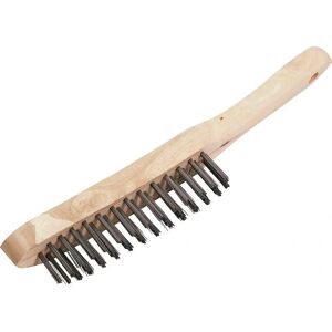 Draper 31570 290mm 4 Row Wire Scratch Brush - Wire Scratch Brush Draper 31570 290mm 4 Row Wire Scratch Brush - Wire Scratch Brush