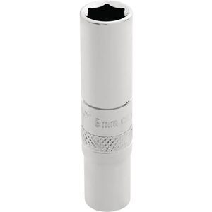 Conjunto de soquetes Draper 32675 - Profundo 8mm 1/4" de acionamento Conjunto de soquetes Draper 32675 - Profundo 8mm 1/4" de acionamento