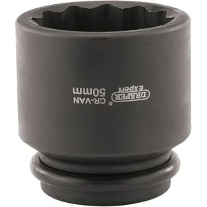 Draper 33319 Ekspert 50mm 3/4" Kwadratowy Napęd Nakrętka Impact Socket - Zestaw Kluczy Draper 33319 Ekspert 50mm 3/4" Kwadratowy Napęd Nakrętka Impact Socket - Zestaw Kluczy