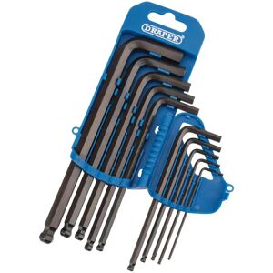 Draper 33694 Hex Key Set 10pcs - Metric, Ball End Draper 33694 Hex Key Set 10pcs - Metric, Ball End
