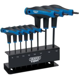 Draper 33872 Torx Key Set - High-Leverage, Chrome Vanadium Steel Draper 33872 Torx Key Set - High-Leverage, Chrome Vanadium Steel