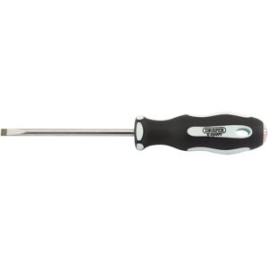 Draper Tools 34973 Expert Plain Slot 5.5 x 100mm Soft Grip Parallel Tip Screwdriver Draper Tools 34973 Expert Plain Slot 5.5 x 100mm Soft Grip Parallel Tip Screwdriver