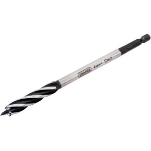 Draper Tools 35087 Drill Bit - Expert 4 Fluted 10 x 165mm Vortex Auger Bits Draper Tools 35087 Drill Bit - Expert 4 Fluted 10 x 165mm Vortex Auger Bits