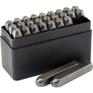 Draper 37335 1/4" A-Z Letter Stamp Set - Tool Steel, Black Finish Draper 37335 1/4" A-Z Letter Stamp Set - Tool Steel, Black Finish
