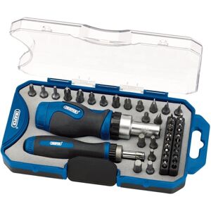 Draper Tools 46479 Set - Ratchet & Precision Screwdriver, 42 pcs Draper Tools 46479 Set - Ratchet & Precision Screwdriver, 42 pcs